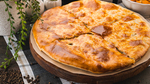 пирог с картофелем и лисичками